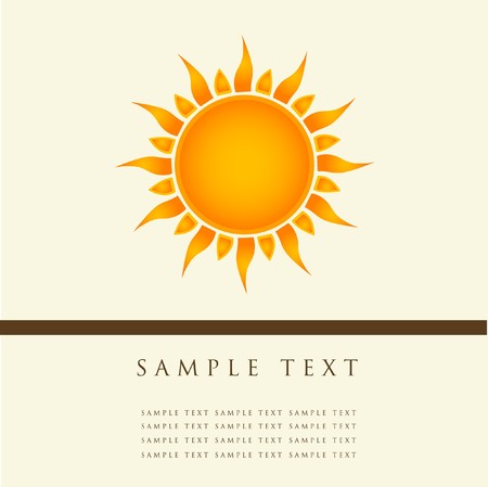 Sun symbolの写真素材