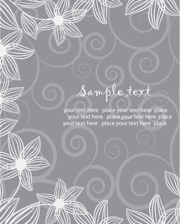 Abstract floral backgroundの写真素材