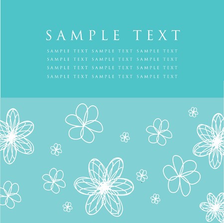  Floral card の写真素材