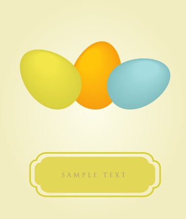 Retro easter card. の写真素材