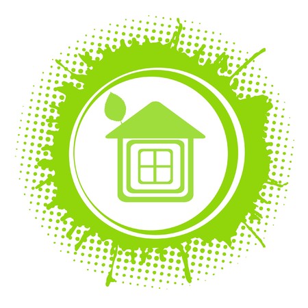 Green ecology house.  の写真素材