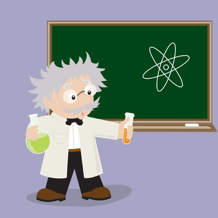 Mad professorの写真素材