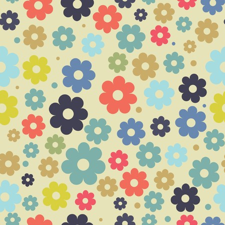 Vintage floral backgroundの写真素材