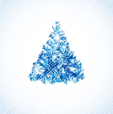 Christmas card with place for text. のイラスト素材