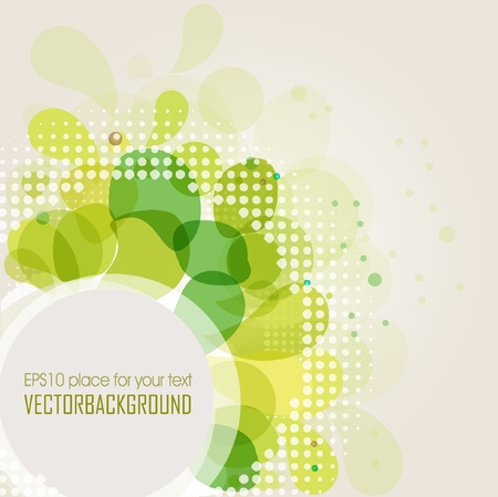 Abstract green background のイラスト素材