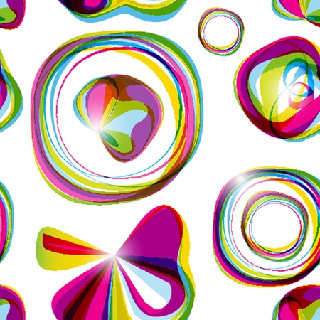 Floral seamless beautiful patternのイラスト素材