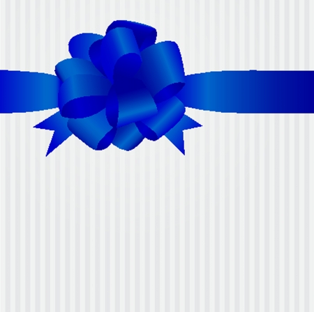 Decorative ribbon and bow on a backgroundのイラスト素材