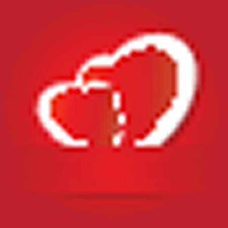 Valentines cards with two hearts and place for your text のイラスト素材