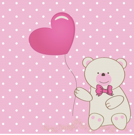 Cute grey teddy bear with patch の写真素材
