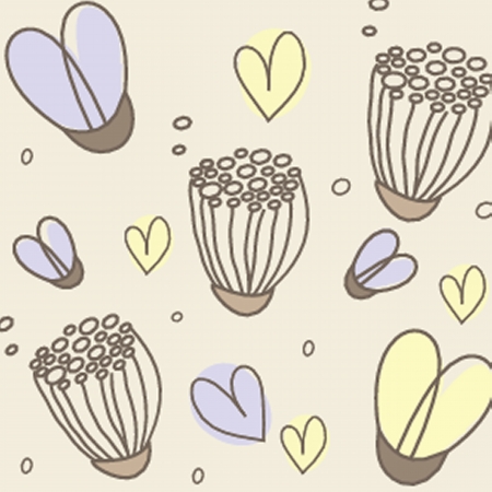 Floral seamless beautiful patternのイラスト素材