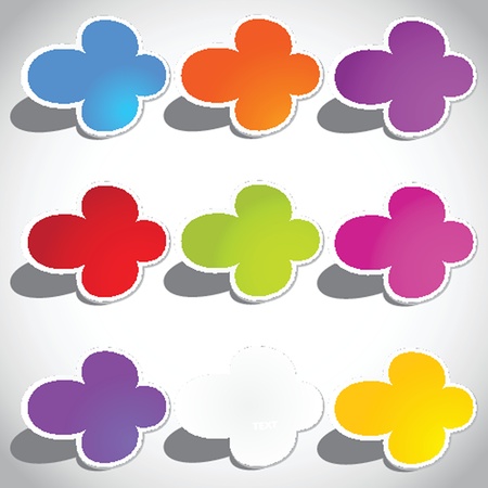 Vintage greeting card with hand drawn flowersのイラスト素材