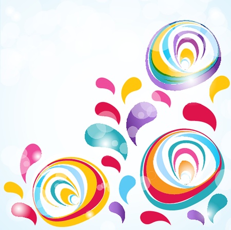 Floral backgroundのイラスト素材