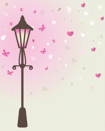 Vintage street lanternの写真素材