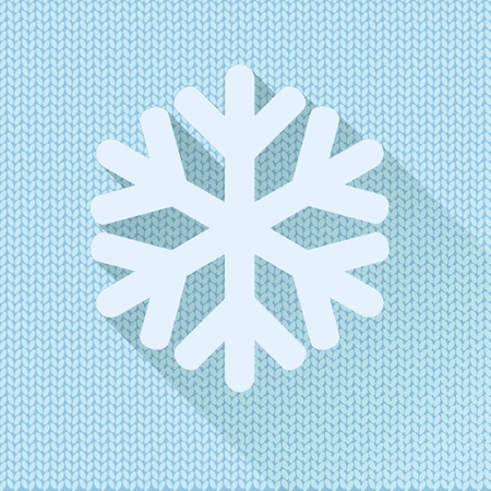 Holiday greeting card Merry Christmas and Happy New Year 2015.with christmas snowflakeのイラスト素材