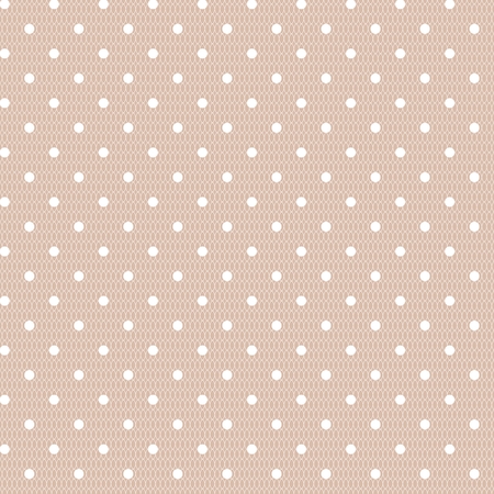 Seamless polka dot beauty patternのイラスト素材