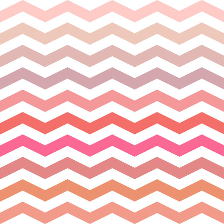 Chevron Zigzag seamless pattern. Vector pink and white colors pattern. Seamless texture for girly designのイラスト素材