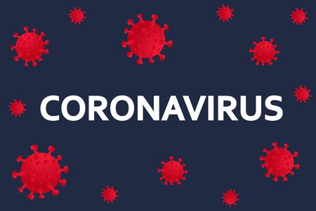 Corona Virus banner , poster template. 2019-nCoV. Corona Virus in , , Global Spread, and Concept  Stopping Corona Virusのイラスト素材