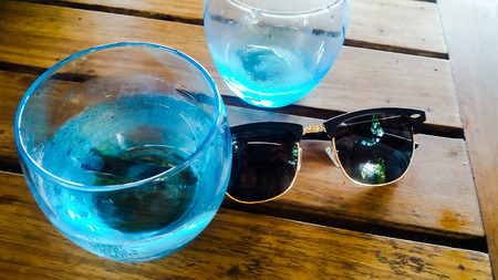 Blue summerの写真素材