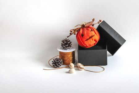 Minimalist Halloween Background for postcards and greetings