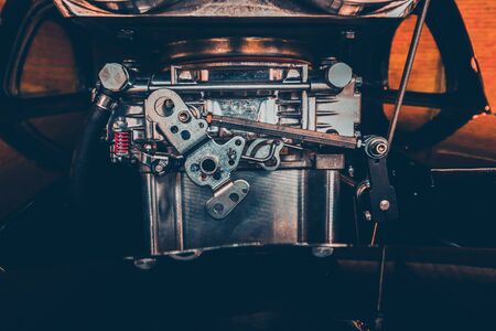Vintage and steam punk inspired moody cinematic background