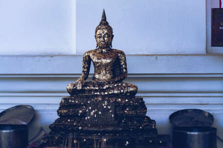 Buddha statue in Wat Phra That Doi Suthep, Chiang Mai, Thailand