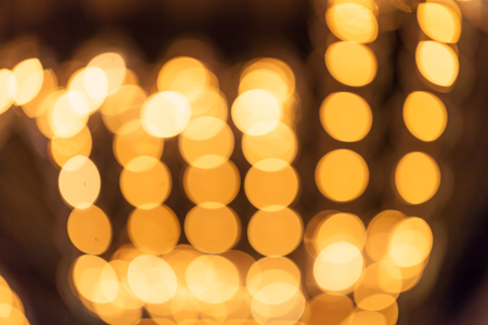 Blurred lights abstract background at bangkok city, Thailand.の写真素材