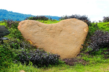 Heart shaped stoneの素材