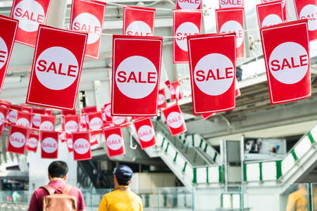 Sale labelsの写真素材