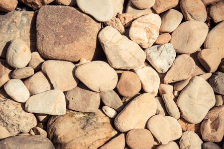 A lot of stonesの写真素材