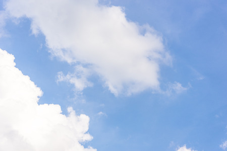Blue sky with cloudの写真素材