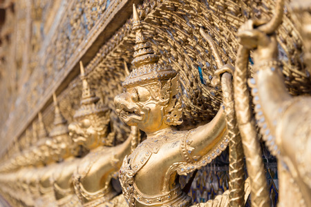 Garuda at Wat Phra Kaew in Thailandの写真素材