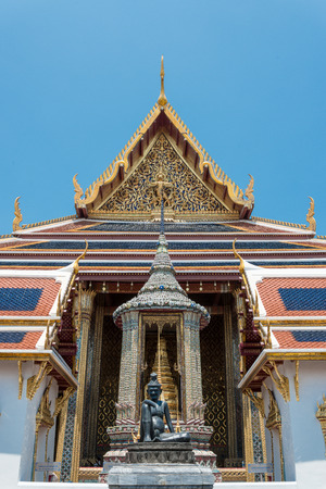 Wat Phra Kaew in Thailandの写真素材