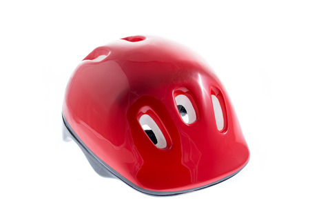 Red helmet for kid 