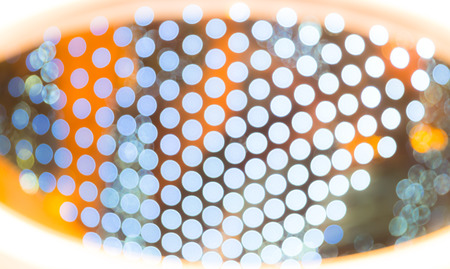 defocused lights background. abstract Bokeh in multi color toneの写真素材