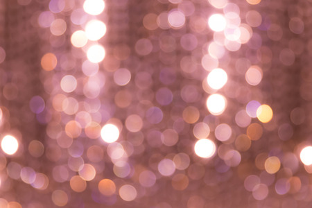 defocus light bokeh on chandelier as backgroundの写真素材