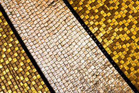 Colorful mosaic tile decoration as backgroundの写真素材