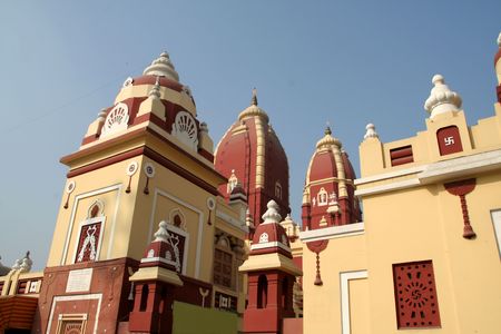 Lakshminarayana Temple also known as Birla Mandir, Delhi, India, Asiaの写真素材