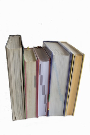 Pile of books to read and refer の写真素材