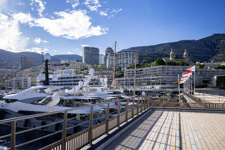 View of the Port of the Principality of Monaco