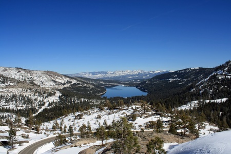 Donner Lakeの写真素材