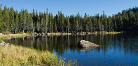 Burnside Lakeの写真素材