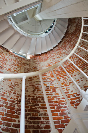 POINT SUR LIGHTHOUSE STAIRCASE1の写真素材