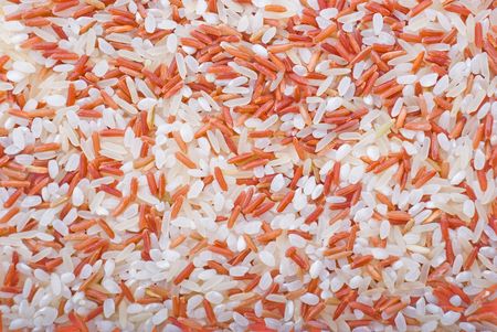 Texture of colored riceの写真素材