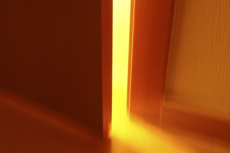 Mysterious doorの写真素材