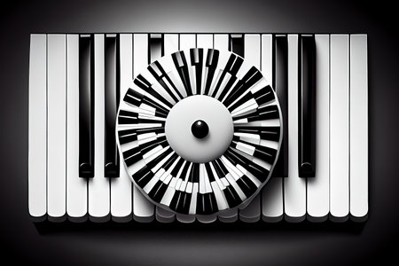 Set of musical instruments during concert. Generative Aiの素材