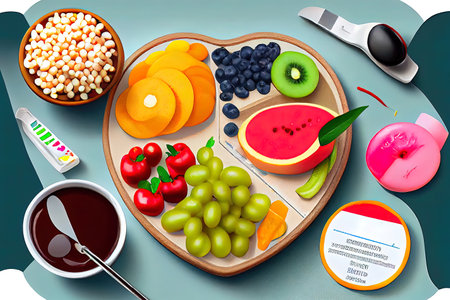 Mediterranean appetizer concept. Arabic traditional cuisine. Generative Aの素材