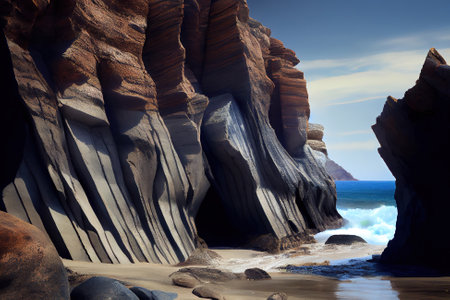 Mexico, Baja California Sur. Generative Aiの素材