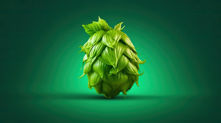 hop isolated on , background, Bright color. Generative Aiの素材