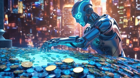Cost optimization online service or platform. Generative Aiの素材