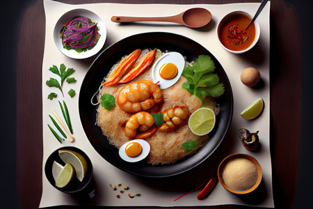 Thai Khao Kluk Kari foodの素材
